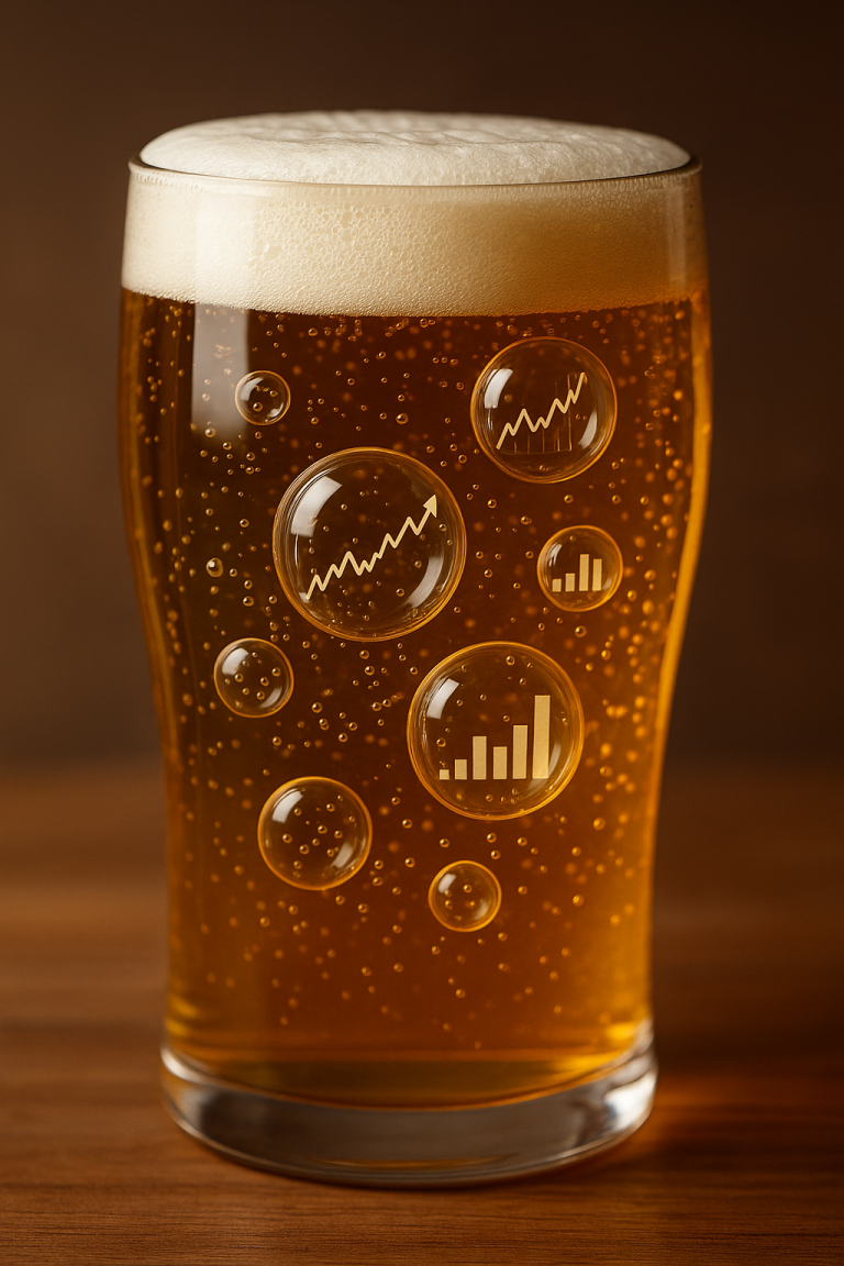 Des bulles dans un verre de bière aux modèles financiers : les maths sont partout